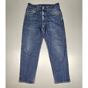 Levis 550 Relaxed Fit Jeans Mens 34x32 100% Cotton Y2k Medium Wash Denim